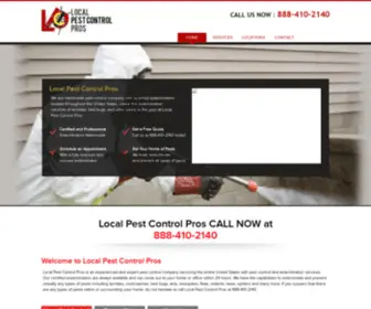 Localpestcontrolpros.com(Localpestcontrolpros) Screenshot