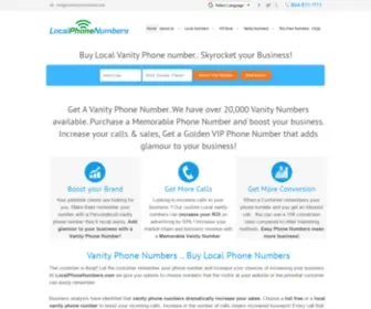 Localphonenumbers.com(Local Phone Numbers Local Phone Numbers) Screenshot