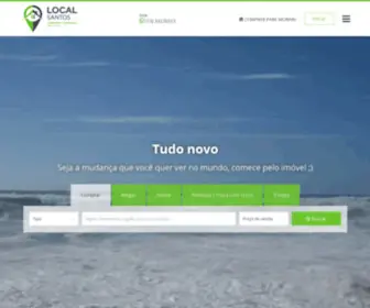 Localsantos.com.br(Localsantos) Screenshot