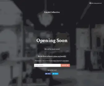 Localscollective.co(Create an Ecommerce Website and Sell Online) Screenshot