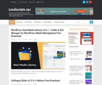 Localscripts.xyz(Download Nulled Scripts Wordpress Themes) Screenshot