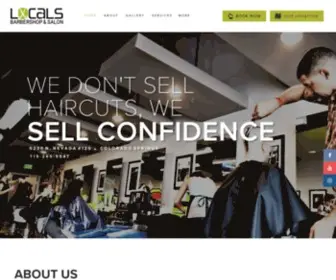 Localscut.com(The best barbershop & salon in Colorado Springs) Screenshot