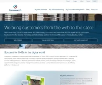 Localsearch.ch(Erfolg für KMU in der digitalen Welt) Screenshot