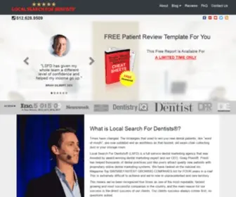 Localsearchfordentists.com(Local Search For Dentists®) Screenshot