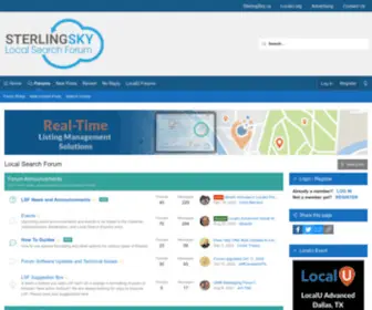 Localsearchforum.com(Local Search Forum) Screenshot