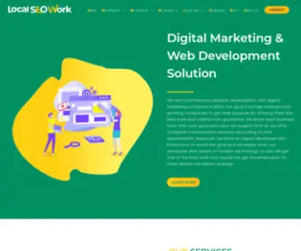 Localseowork.com(Digital Marketing & Web Development Company in INDIA) Screenshot