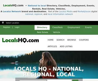 Localshq.com(Locals hq) Screenshot