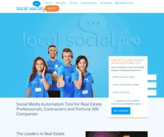 Localsocialpro.com(Local Social Pro) Screenshot