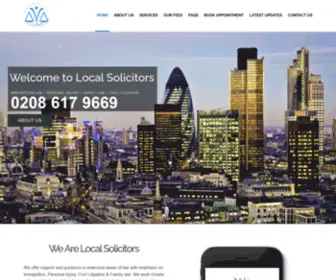 Localsolicitorsuk.com(Localsolicitorsuk) Screenshot