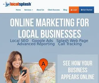 Localsplash.com(Local SEO Services) Screenshot