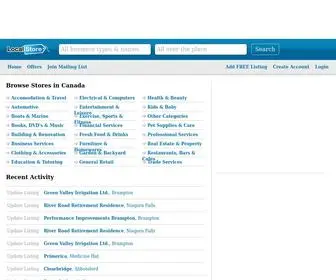 LocalStore.ca(Canada Business Directory) Screenshot