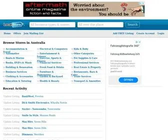 Localstore.com.au(Australia Business Directory) Screenshot