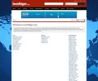 Localtiger.com(Local Information) Screenshot