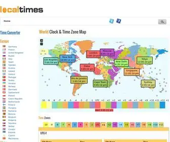Localtimes.info(World Time) Screenshot