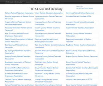 Localunits.org(TRTA Local Unit Directory) Screenshot