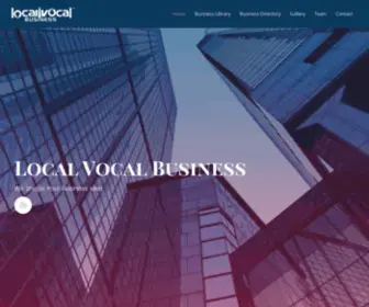 Localvocalbusiness.com(We Shape Your Business Idea) Screenshot