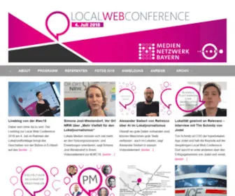 Localwebconference.de(Local Web Conference) Screenshot