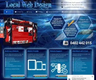 Localwebdesign.com.au(Local Web Design) Screenshot