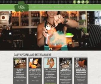 Localwhiskeybar.com(Local Whiskey) Screenshot