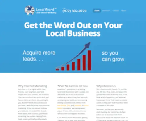 Localword.net(Local internet marketing and advertising) Screenshot