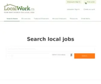Localwork.ca(Jobs) Screenshot