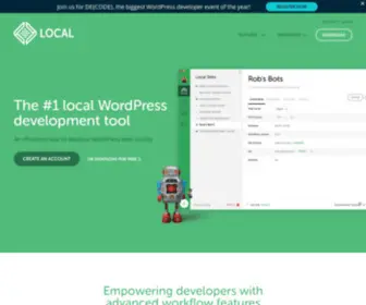 Localwp.com(Local WordPress development made simple) Screenshot