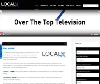 LocalXmarketing.com(LocalX Marketing) Screenshot