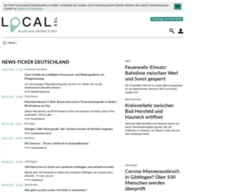 LocalXxl.com(Deutschlandweit lokale Nachrichten) Screenshot