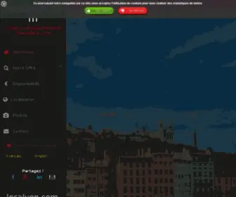 Localyon.com(Votre location meublée à Lyon) Screenshot