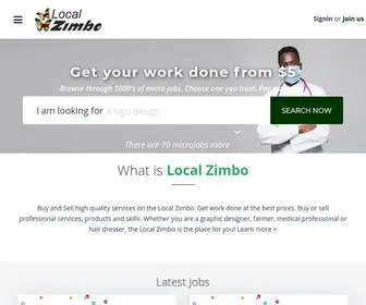 Localzimbo.com(Local Zimbo) Screenshot