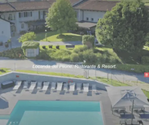 Locandadelpilone.com(Hotel nelle Langhe Ristorante stellato Michelin relais lusso Langhe resort lusso Langhe) Screenshot