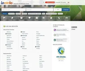 Locanto.com.pe(Locanto™ Perú) Screenshot