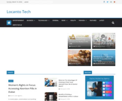 Locantotech.com(Locanto Tech) Screenshot