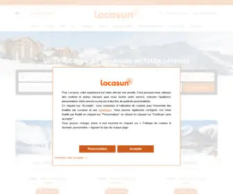 Locasun.com(Locations de vacances) Screenshot