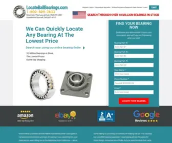 Locateballbearings.com(Locate Ball Bearings) Screenshot