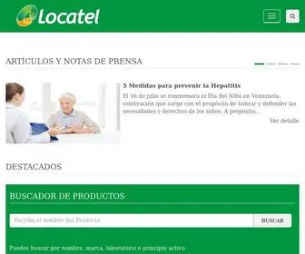 Locatel.com.ve(Locatel Venezuela) Screenshot