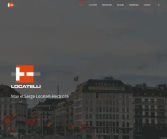 Locatelli-Electricite.ch(Genève) Screenshot