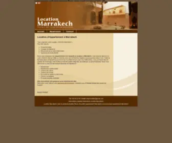 Location-Marrakech.com(Location appartement Marrakech louer un appartement en 4 heures) Screenshot