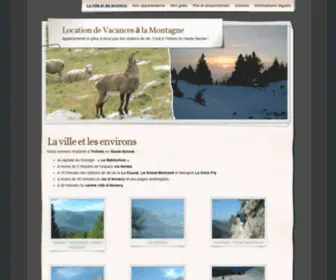 Location-Montagne-Savoie.fr(Location de Vacances à la Montagne) Screenshot
