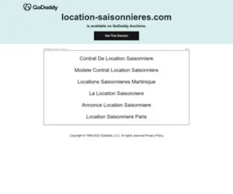 Location-Saisonnieres.com(Location Saisonnieres) Screenshot