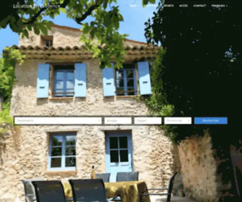 Locationenprovence.com(Location En Provence) Screenshot