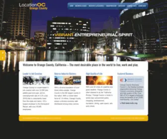 Locationoc.com(Orange County Business Council) Screenshot