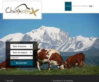 Locations-Chamonix.fr(Locations à Chamonix) Screenshot