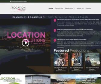 Locationsolutions.wales(Location Solutions Wales) Screenshot