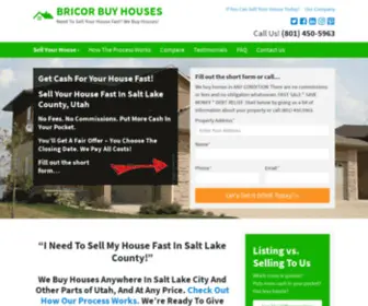 Locationutahhomebuyers.com(We buy houses in Salt Lake City) Screenshot