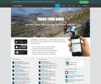 Locatoweb.com(IPhone) Screenshot