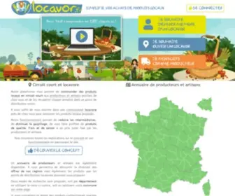 Locavor.fr(Simplifie vos achats de produits locaux) Screenshot