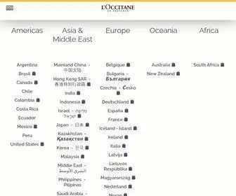 Loccitane.com(Change Country) Screenshot