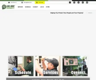 LoCDoc.net(Loc-Doc Security, Charlotte Locksmith, NC Locksmith) Screenshot