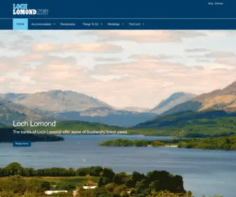 Loch-Lomond.net(Our guide to holidays in Loch Lomond) Screenshot